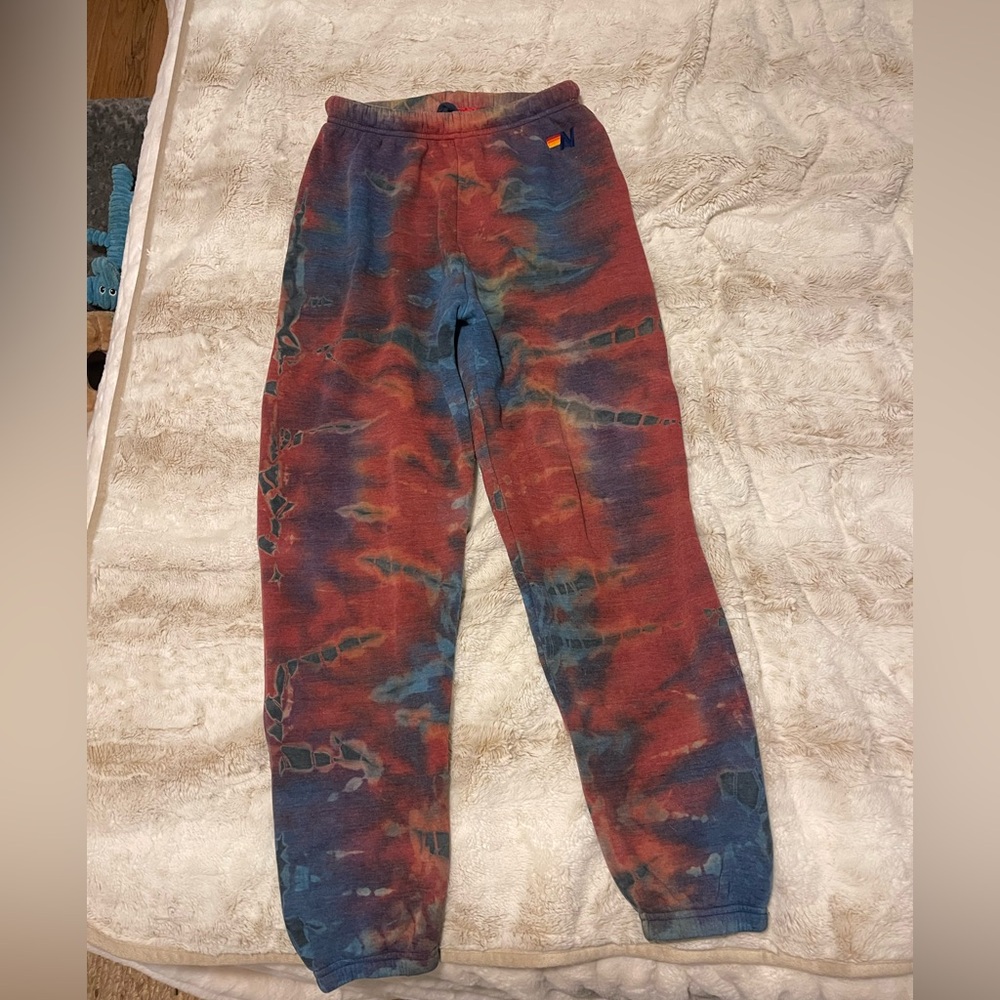 Aviator Nation Tie Dye joggers